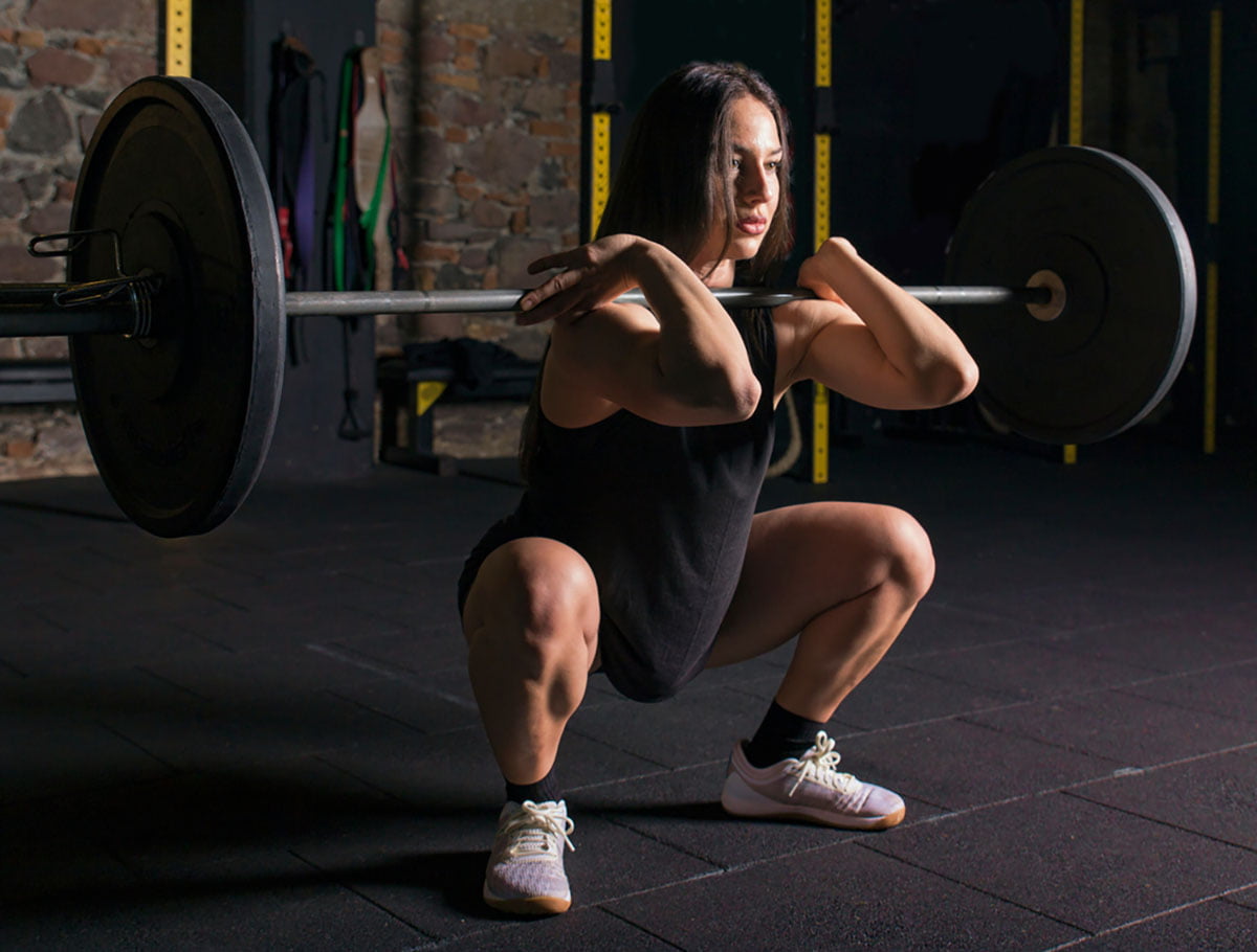 How To Squatting With Plates Under Heels