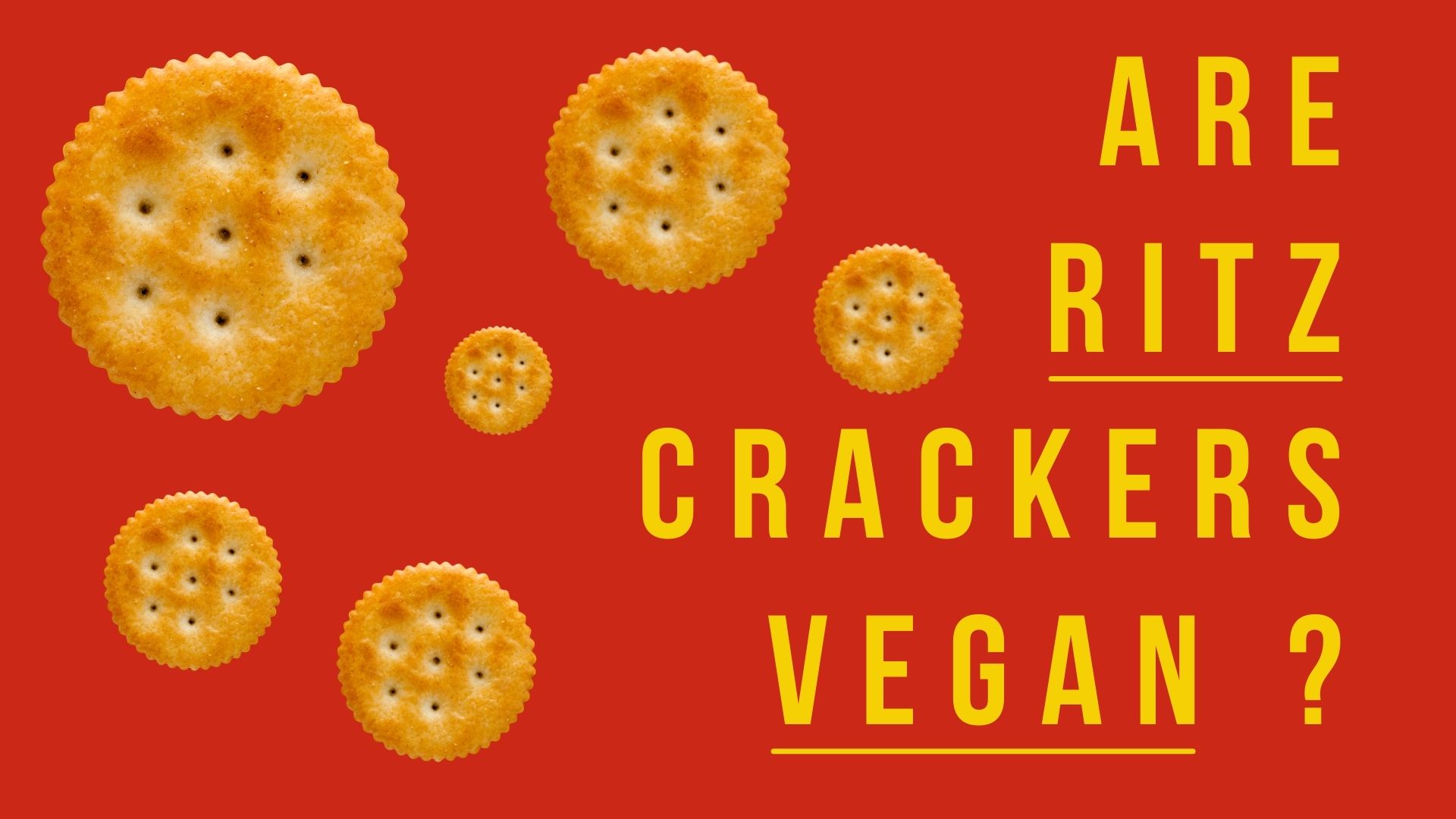 Wondering Are Ritz Crackers Vegan? Read This!