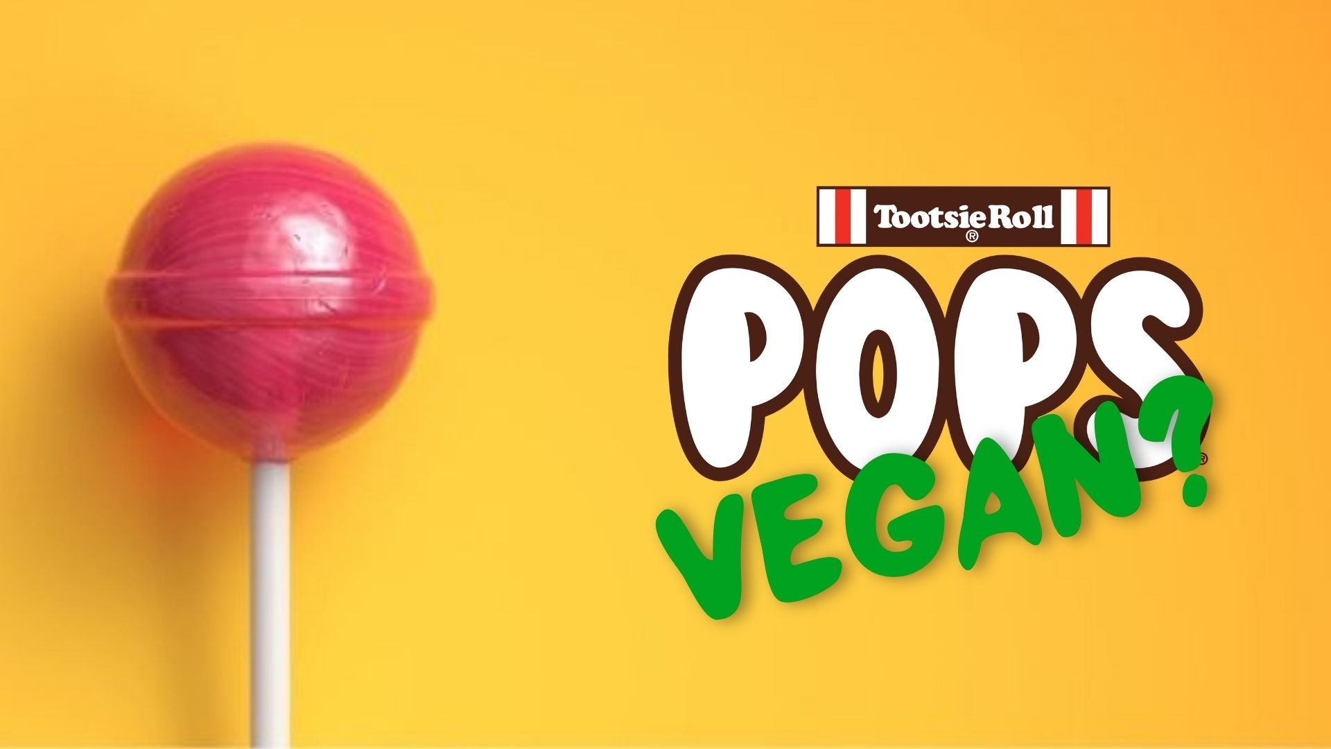 Are Tootsie Pops Vegan