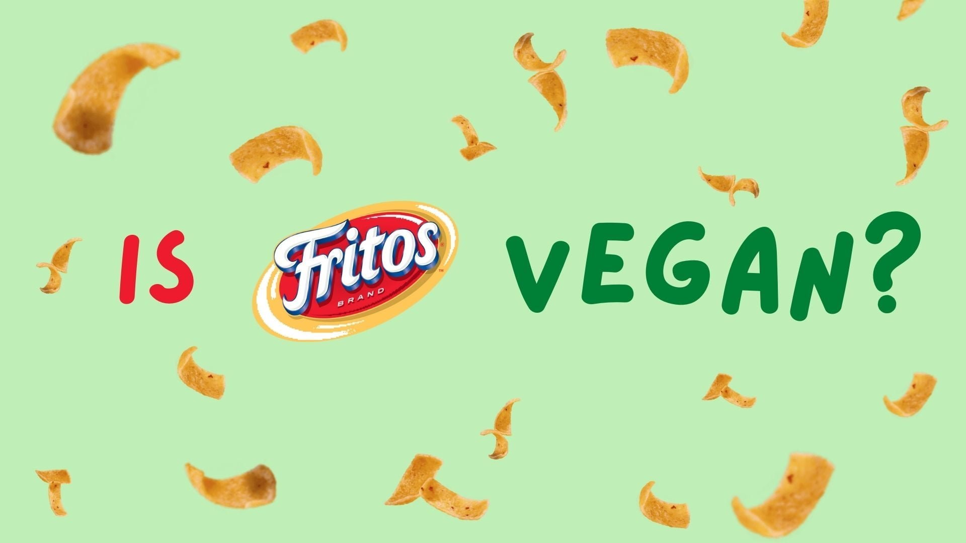 Is Fritos Vegan