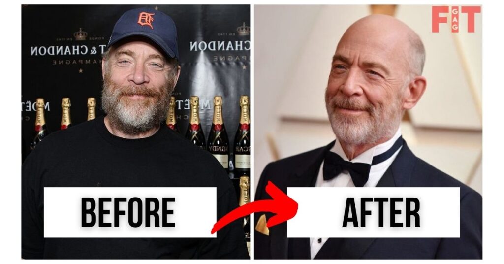 JK Simmons Weight Loss Before & After Photo