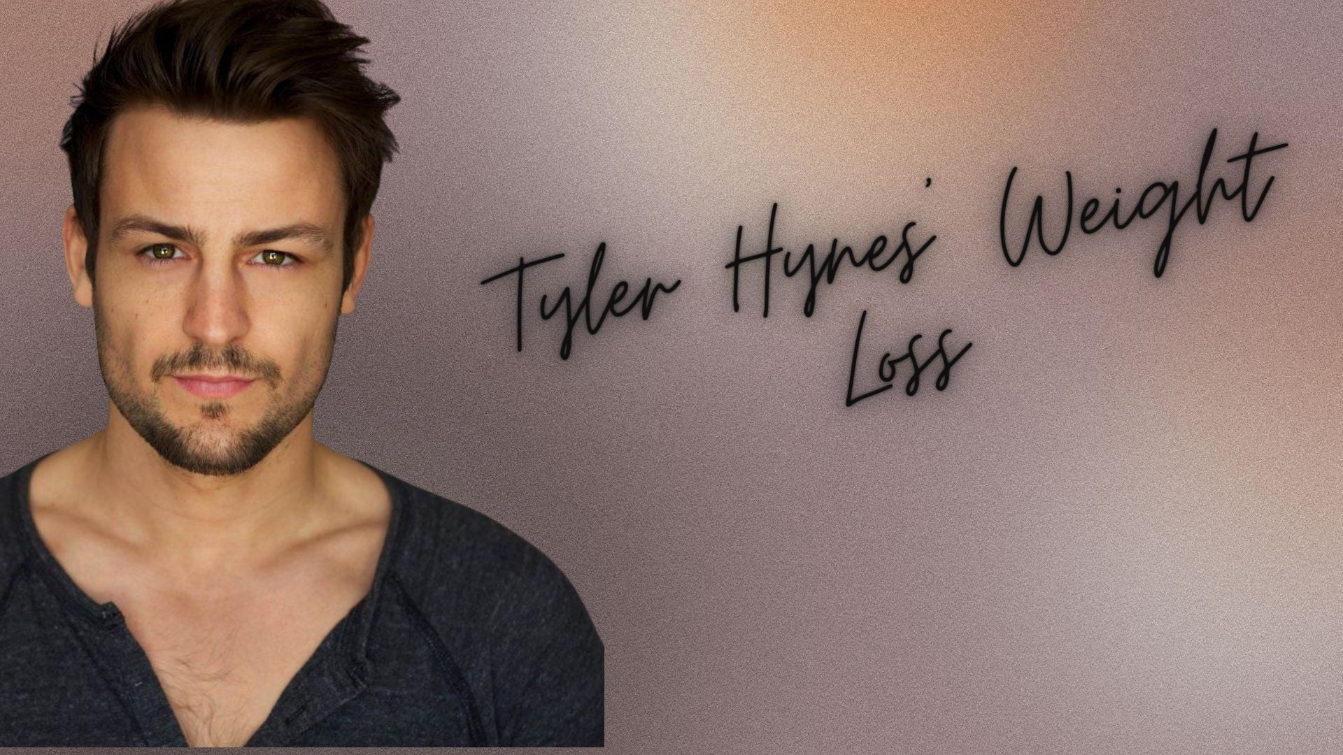 Tyler Hynes' Weight Loss