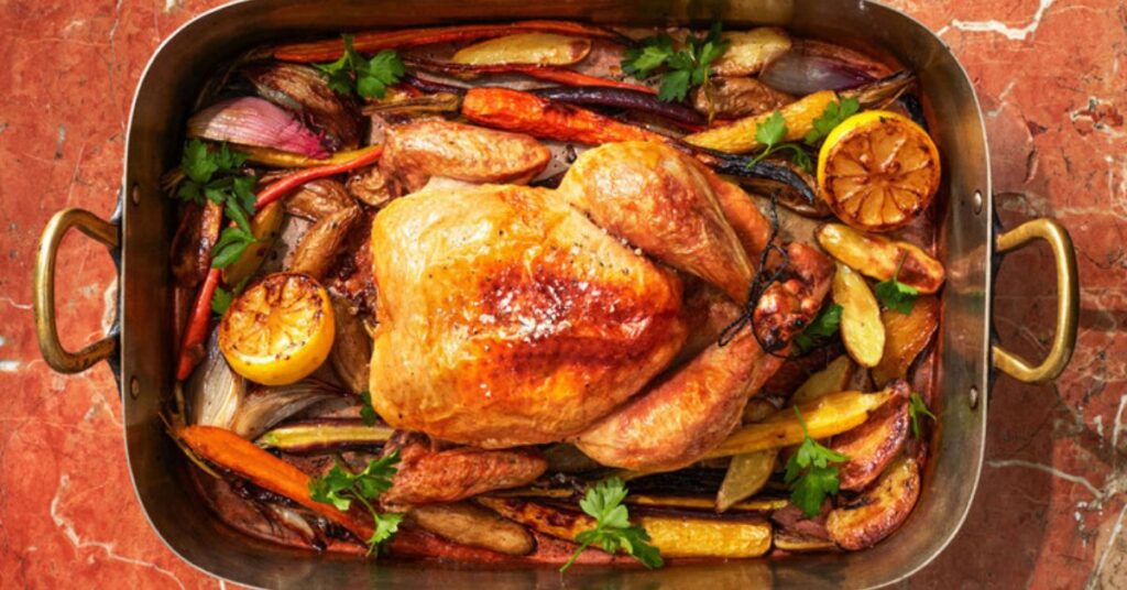 Roast Chicken And Vegetables