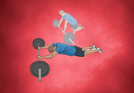 Barbell Ab Rollout