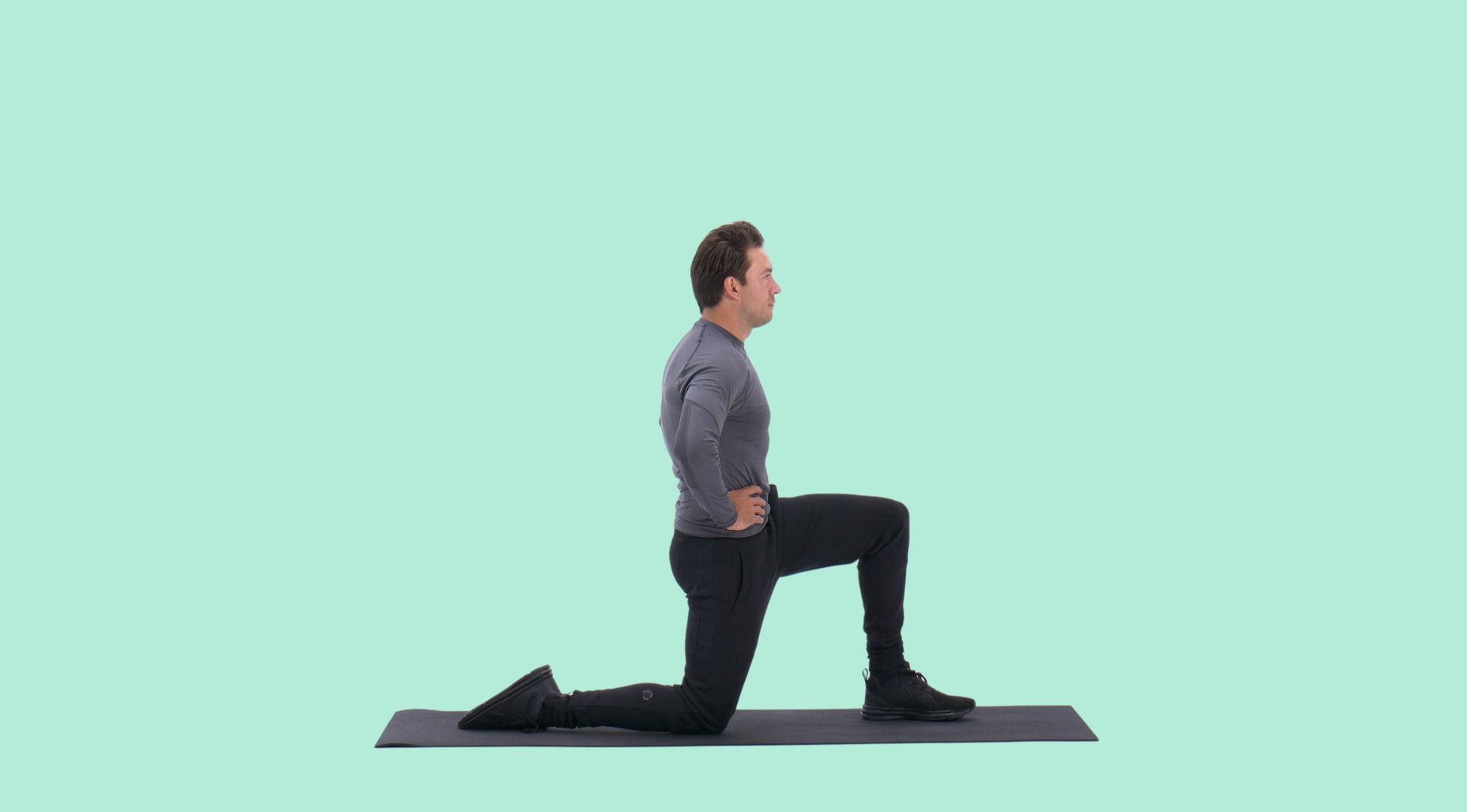 Kneeling Hip Flexor (Stretch Hip Flexor Muscles) Exercise Technique