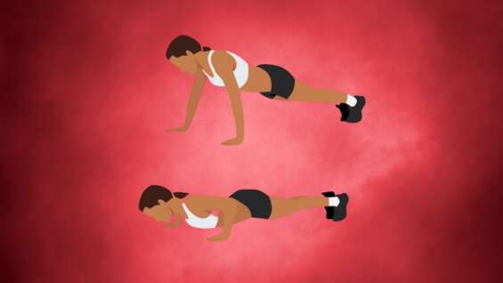 Side To Side Push Up