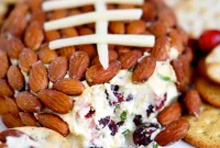Festive Cranberry Almond Cheese Delight