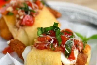 Parmesan Shrimp Crostini