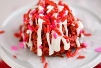 Decadent Red Velvet Coconut Macaroons