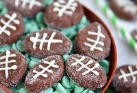 Quick Chocolate Football Treats