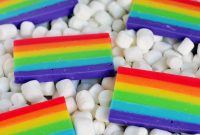 Effortless Rainbow Swirl Fudge