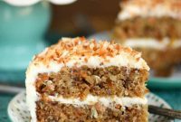 Decadent Slow Cooker Carrot Cake with Cream Cheese Swirl