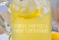 Ultimate Party Mint Lemonade