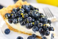 Dreamy No-Bake Blueberry Lemon Pie