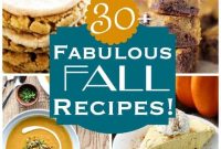 Over 30 Delectable Autumn Recipes