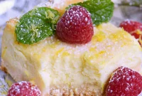 Zesty Lemon Cheesecake Bars