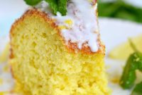 Golden Lemon Bundt Bliss