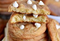 Velvet White Chocolate Snickerdoodles