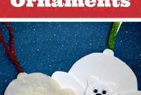 Charming Arctic Bear Decorations