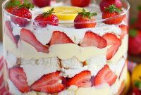 Zesty Strawberry Trifle