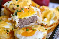 Breakfast Hash Brown Nests