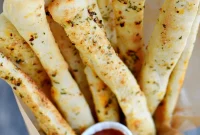 Golden Garlic Parmesan Sticks