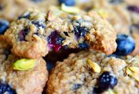 Gourmet Blueberry Pistachio Oat Cookies