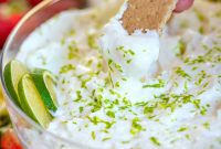 Zesty Key Lime Fruit Dip