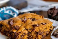Spiced Pumpkin Chocolate Chip Cake