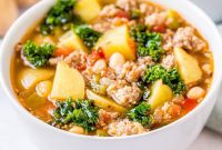 Savory Sausage and Kale Comfort Bowl