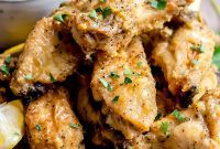 Irresistible Lemon Pepper Wings Baked or Air Fried