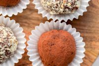 Velvety Amaretto Chocolate Truffles