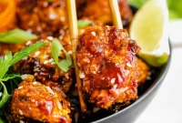 Sticky Air Fryer Teriyaki Chicken