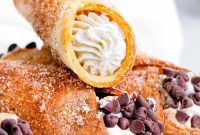 Golden Churro Cannoli Bliss