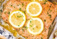 Perfectly Baked Salmon Parcels