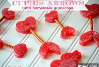 Homemade Gumdrop Love Arrows
