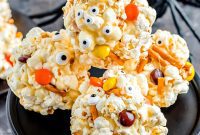 Trick or Treat Popcorn Delights