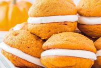Pillowy Pumpkin Cream Sandwiches