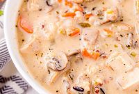 Hearty Turkey and Nutty Wild Rice Soup