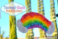 Sparkling Rainbow Suncatchers