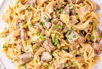 Velvety Instant Pot Beef Stroganoff