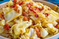Golden Fried Cabbage