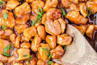 Sticky Honey Garlic Chicken