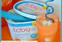 Velvet Orange Frozen Yogurt Float