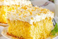 Pina Colada Paradise Cake