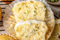 Zesty Lemon Zucchini Muffins