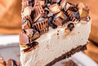 Decadent No-Bake Chocolate Peanut Butter Cheesecake