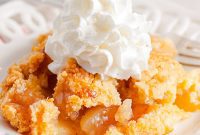 No-Fuss Apple Cobbler