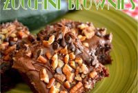 Decadent Zucchini Fudge Brownies