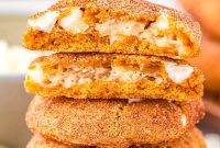 Spiced Pumpkin Cheesecake Snickerdoodles